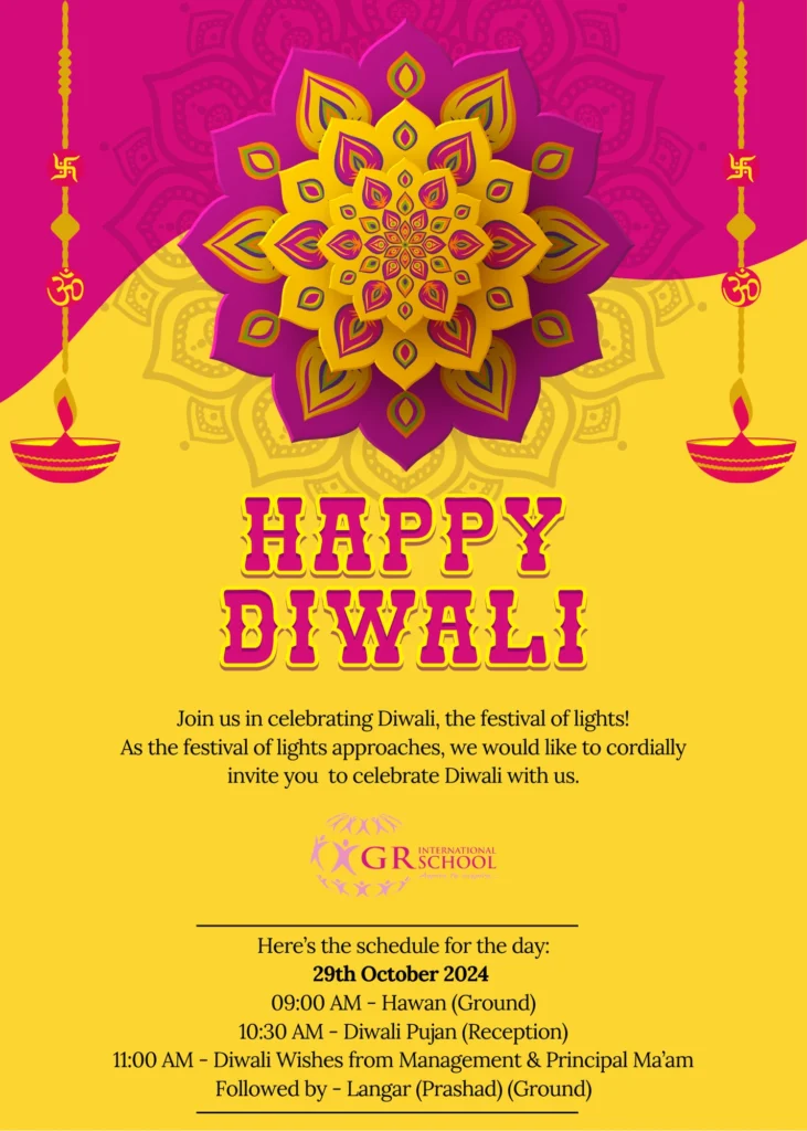 diwali invitation
